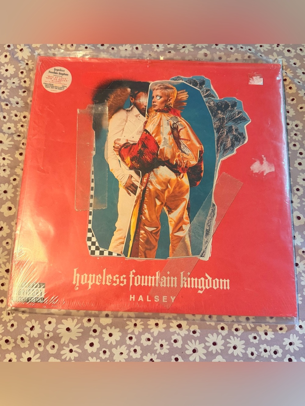 Sealed Halsey hopeless fountain kingdom yellow etched vinyl
